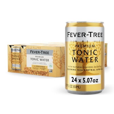 Tonic Water   Premium Mixer for Cocktails and Mocktails, 24 x 5.1 Cans   Natu...