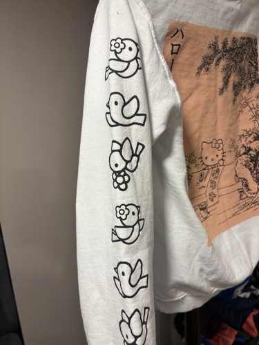 Little Kitty hoodie size small - Picture 3 of 5