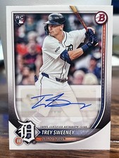 2025 Bowman - Paper Rookies and Veterans Autographs TREY SWEENEY #PRV-TSA