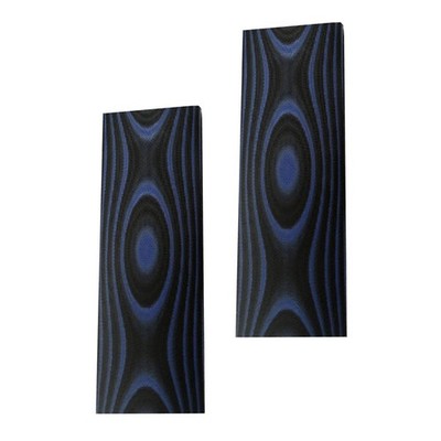 2 PCS Blue G10 Scales Knife Handle Material Knifemakers Sword Micarta Slabs