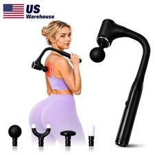 iKyoor Massage Gun Brushless Exended Handle Deep Tissue Electric Massage Hammer