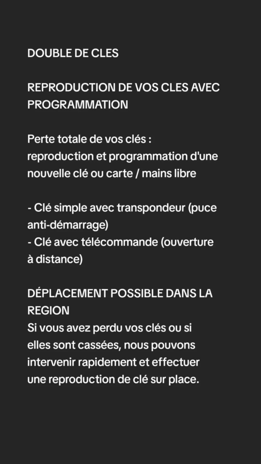 Production de clé de voiture pour les départs en vacances et trajets en famille