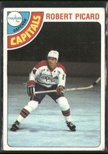 1978-79 Topps Robert Picard RC #39 Washington Capitals
