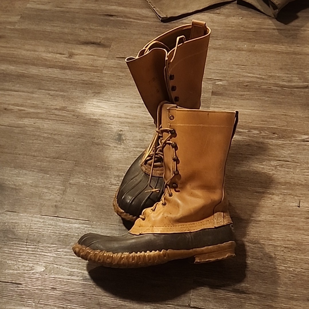 Vintage 1960’s L.L. Bean Men\'s brown Leather Boots These Iconic American-Made Outdoor Boots Can Last 60 Years  main image 4