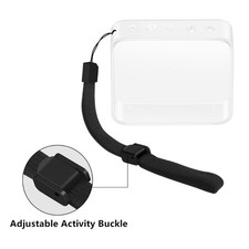 Waterproof Travel Bag Shockproof Silicone Bag for GO 2 Speaker Large Capacity
