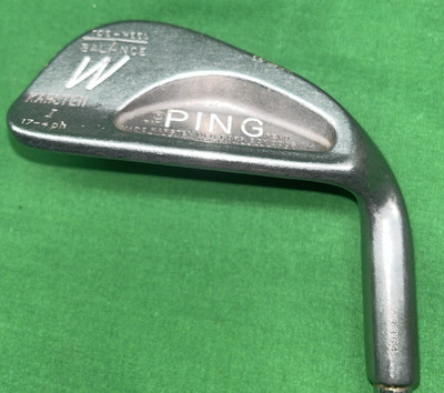 PING Karsten 1 Black Dot Wedge steel Shaft RH 35'' Excellent condition K106
