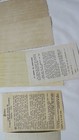 Holy Cards, Catholic, Vintage, 11 in French, 3 in English, 3 Blank — photo 5