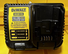 Dewalt RAPID DCB115 12-20V MAX FAST Battery Charger, Fr Drill 20 volt   New  