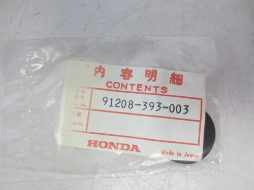 NEW Genuine OEM Honda NOS Oil Seal 91208-393-003