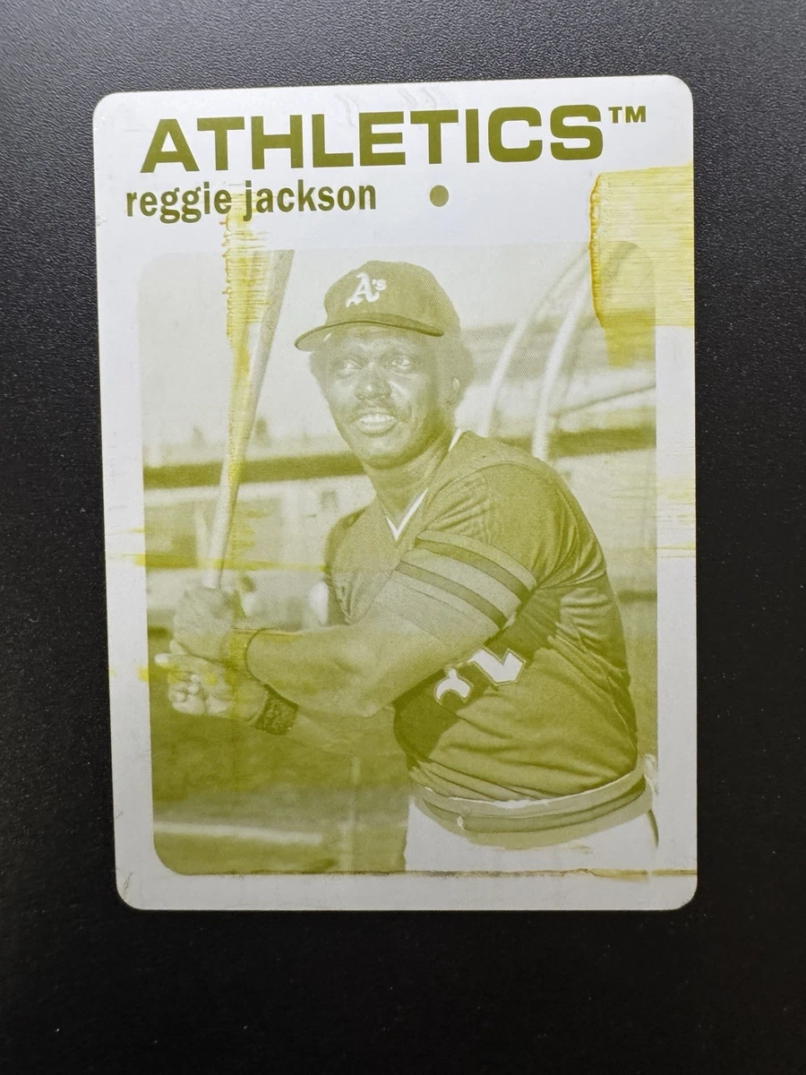 Lot De 3 Tasses Baseball Reggie Jackson – Oakland Athletics – Années 1970 – Originales