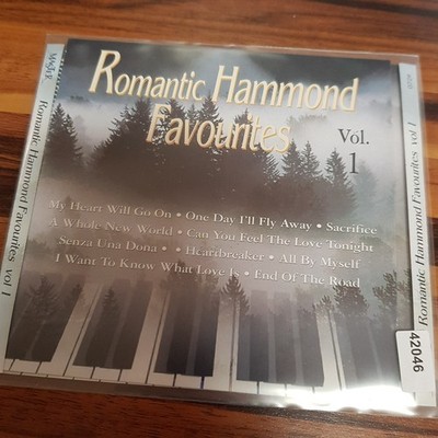 VARIOUS romantic hammond favourites vol. 1 VG/VG+ (CD Album, Pop, Master Tone)
