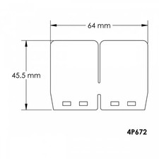 MEMBRANPLÄTTCHEN V-FORCE 4 FÜR 360355 für KTM 300 EXC FACTORY EDITION 2011-17
