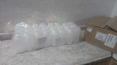 #ad Cole Parmer 2103 0032 24 Pk 1000mL Capacity LDPE Wide Mouth Plastic Bottle $99.99