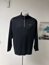under armour Heat Gear mens 1/4 zip Shirt Size Xl Excellent Condition