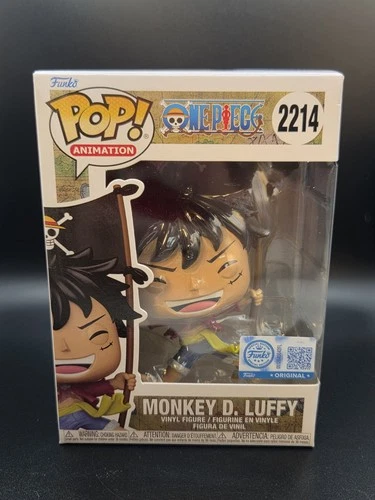 Funko Pop! Vinyl: One Piece - Monkey D. Luffy #2214 Exclusive With Protector
