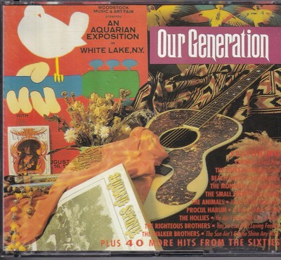 Our Generation - Plus 40 More Hits From The Sixties -3-CD-Box - Alle Hits  (NEU)