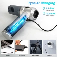 Cordless Car Vacuum Cleaner Portable Handheld Vacuum With 20000PA Car Camp