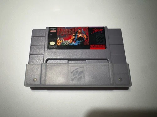 Blackthorne -Super Nintendo- 1994 SNES  Tested Authentic Cartridge Only