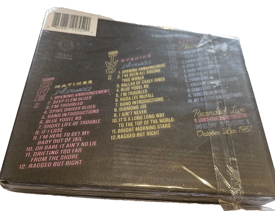 JERRY GARCIA BAND - BROADWAY: ACT ONE OCTOBER 28th 1987 (JGF 2014 3CD) - Image 2 of 2