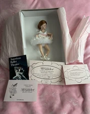 Madame Alexander Swan Lake’s Odette Ballerina 11”.  8 Of Only 500.Box And COA.
