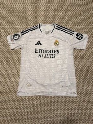 Adidas Real Madrid 24/25 Home Jersey Shirt UCL Patches Soccer