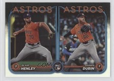 2024 Topps Update Rookie Combo Rainbow Foil Blair Henley Shawn Dubin #US252 00jz