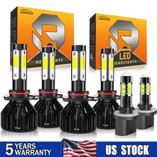 For 2001-2002 Gmc Sierra 1500 Hd 2500 Hd Led Headlight High Low Beam Fog Lights For 2001-2002 Gmc Sierra 1500 Hd 2500 Hd Led Headlight High Low Beam Fog Lights