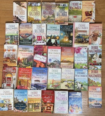 Lot 33 DEBBIE MACOMBER Novels Cedar Cove Blossom Rose Harbor