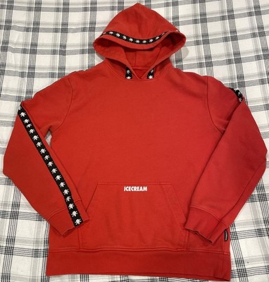 Ice Cream Hoodie Large (no Tag)Tomato Icecream Billionaire Boys Club Distressed
