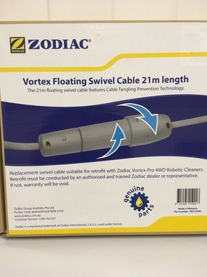 Zodiac 21mt Robotic Clearner Kabel VX 40 VX50 VX55 VX65 Swivel