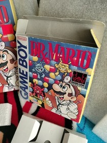 Lotto Dr. Mario Dr Mario NES scatola, manuale, solo inserto Dr Mario Gameboy (solo scatola) 