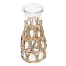 Vase for Floral Arrangement Glass Flower Farmhouse Dining Room Decor