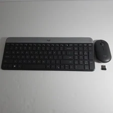 Logitech K470/M340 Wireless Slim Full Sz Keyboard/Mouse PC Windows USB receiver