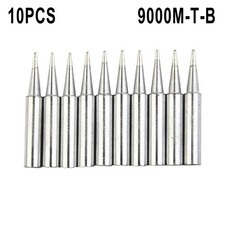 10pcs 900M-T-B Lead-free Pure Copper Solder Iron Tips Set for Soldering Station
