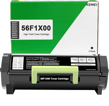 56F1X00 High-Yield Black Toner Cartridge Compatible with Lexmark MS MX Series