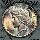 * 1928-P * SOLID+ GEM BU MS PEACE SILVER DOLLAR * FROM ORIGINAL COLLECTION