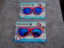 2 Pairs of Super Mario Kids Sunglasses NEW