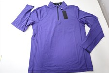 Greyson Golf Tate 1/4 Zip Pullover Mens Size Medium Night Fall 932E New 01301072