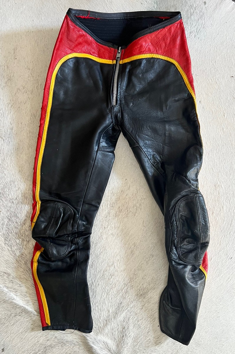 Vintage Dianese Leather Motorcycle Pants | eBay
