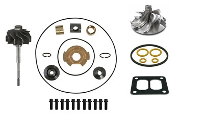 TP38 Turbo Rebuild Kit 5+5 Billet Wheel Turbine Shaft for 94-97 7.3L Powerstroke
