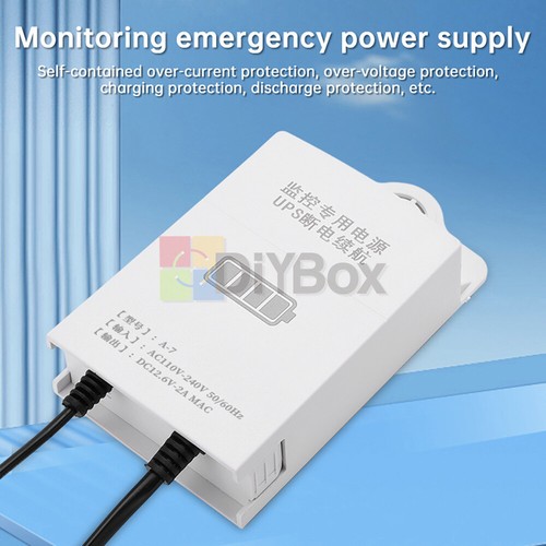 12V DC UPS Uninterruptible Power Supply Adapter Monitor Emergency Power Supply - Picture 12 of 20
