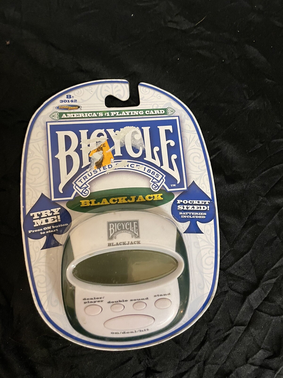 Bicycle BLACKJACK Pocket Sized Electronic Handheld Game from 2009 eBay