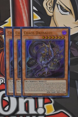 x3 Chaos Daedalus BLCR-EN071 | Ultra Rare | 1st Edition | Yu-Gi-Oh!