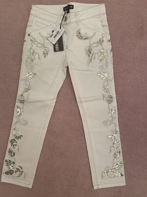Roberto Cavalli Designer Hose Mädchen Größe 6 Jahre NEU