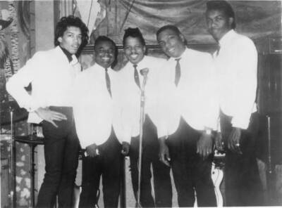Curtis Knight And The Squires Lr Jimi Hendrix Unknown Curtis Knight Old Photo