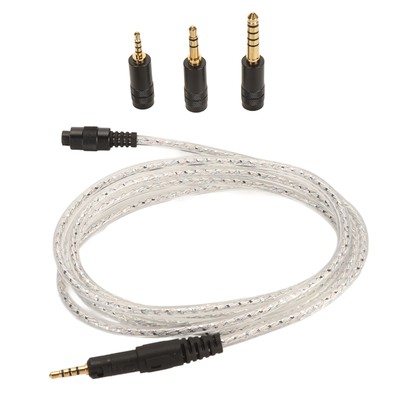 Headphone Sound Cable Silver Plated Copper Replace Sound Cable For ATH M70X Kit
