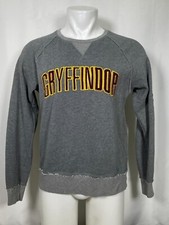 Wizarding World Of Harry Potter Gryffindor Gray Crew Neck Sweater Men's MEDIUM