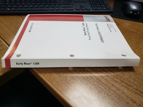 CASE IH 1260 FRONT FOLD TRAILING PLANTER OPERATOR'S MANUAL - Picture 2 of 2