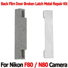 For Nikon F80 / N80 Camera Back Film Door Broken Latch Repair Kit Metal Latch