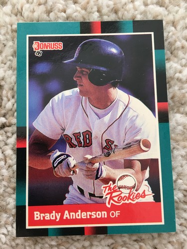 BRADY ANDERSON ROOKIE 1988 DONRUSS UPDATE BALTIMORE ORIOLES BASEBALL 